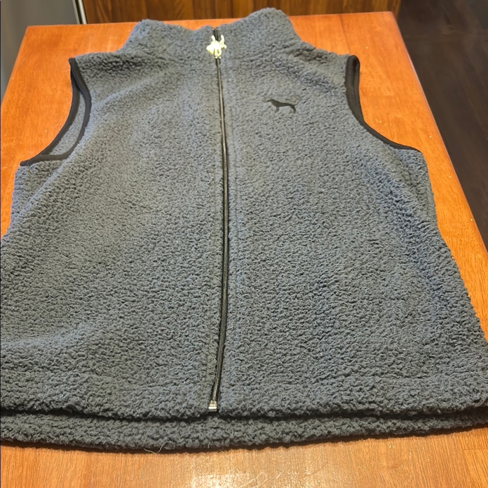Fleece Vest -  Blue/Gray